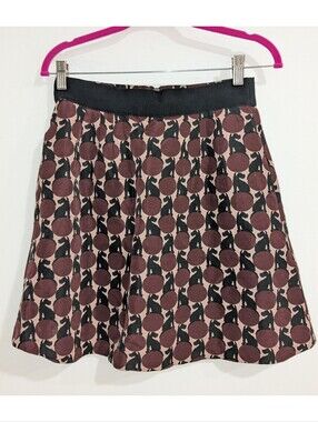 Orla Kiely Spot The Dog Grosgrain Skirt